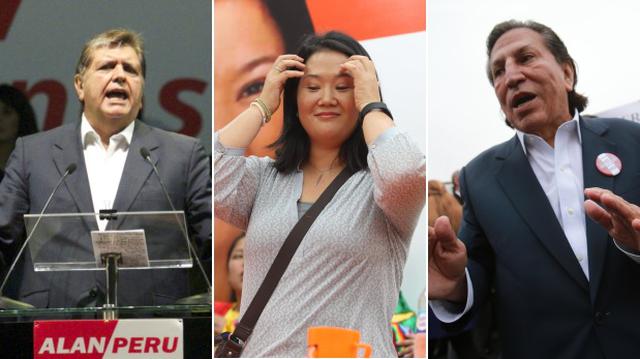 Elecciones 2016: García, Keiko y Toledo son los más conocidos - 1