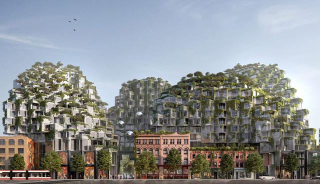 King Street West se encuentra en Toronto. Allí se construirá un proyecto de condominios de diseño futurista, a cargo de Bjarke Ingels Group. (Foto: Difusión)