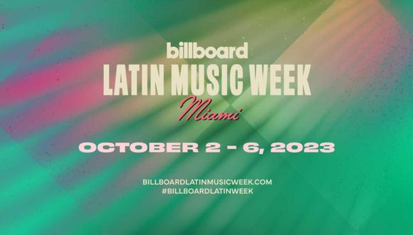 ¿Qué artistas han sido confirmados para la Semana de la Música Latina Billboard 2023?