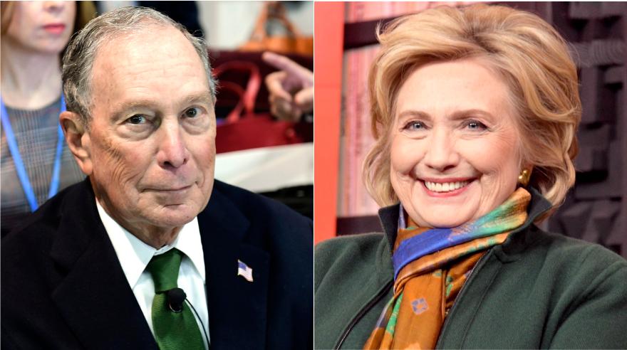Michael Bloomberg es uno de los precandidatos del Partido Demócrata para las elecciones de noviembre. Hillary Clinton lo acompañaría como vicepresidenta. (Foto: Archivo/AFP).