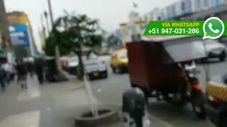 WhatsApp: vecinos piden más orden en Av. Alfonso Ugarte (VIDEO)