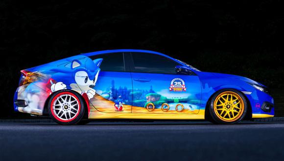 Comic-Con: Honda Civic conmemora los 25 años de Sonic