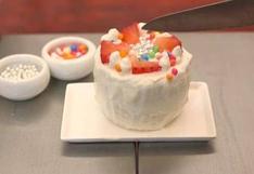 YouTube: Japonés te enseña cómo hacer una torta en miniatura | VIDEO