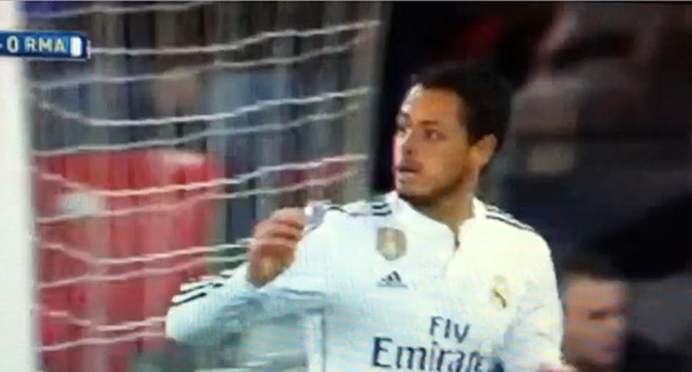 Real Madrid: Javier Hernández metió la pata. (Foto: Captura)