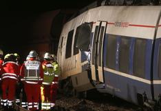 Choque de dos trenes deja decenas de heridos en Alemania