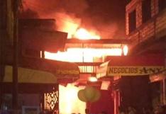 Perú: 26 heridos dejó incendio en el Mercado Central de San Martín