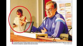 La foto viral de Marcelo Bielsa y su jefa de prensa