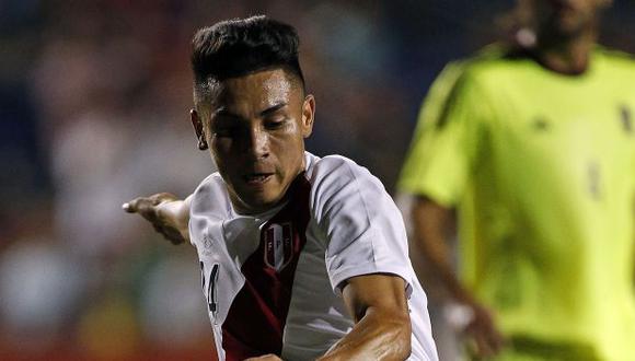 Jean Deza ha participado en seis partidos de la selección peruana de mayores. (Foto: AFP)