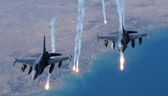 Irak bombardea posiciones del Estado Islámico en Siria. (Foto referencial, AFP).