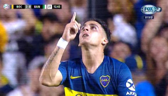 Boca vs. Banfield: taco de Ábila, traslado de Tévez y golazo de Pavón para el 2-0 en 'La Bombonera' | VIDEO. (Video: FOX Sports 2 / Foto: Captura de pantalla)
