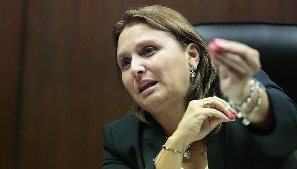 La ministra de Justicia y Derechos Humanos, Marisol Pérez Tello, detalló que no se puede vulnerar un acuerdo de cooperación que permita acceder a información de Brasil. (Archivo El Comercio)