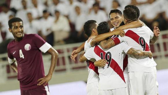 Perú derrotó 2-0 a Qatar en un partido amistoso en el 2014. (Foto: EFE)