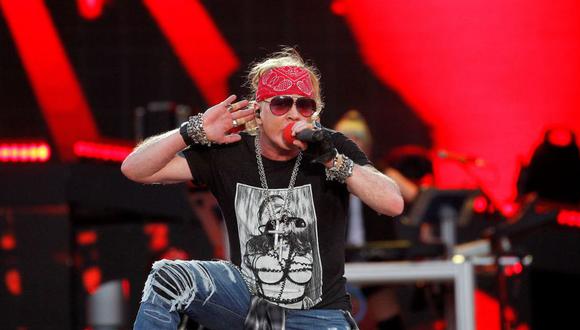 Guns N’ Roses prepara todo para iniciar gira en Latinoamericana. (Foto: AFP)