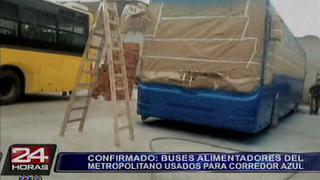 Enviaron carta notarial a Villarán por buses pintados de azul