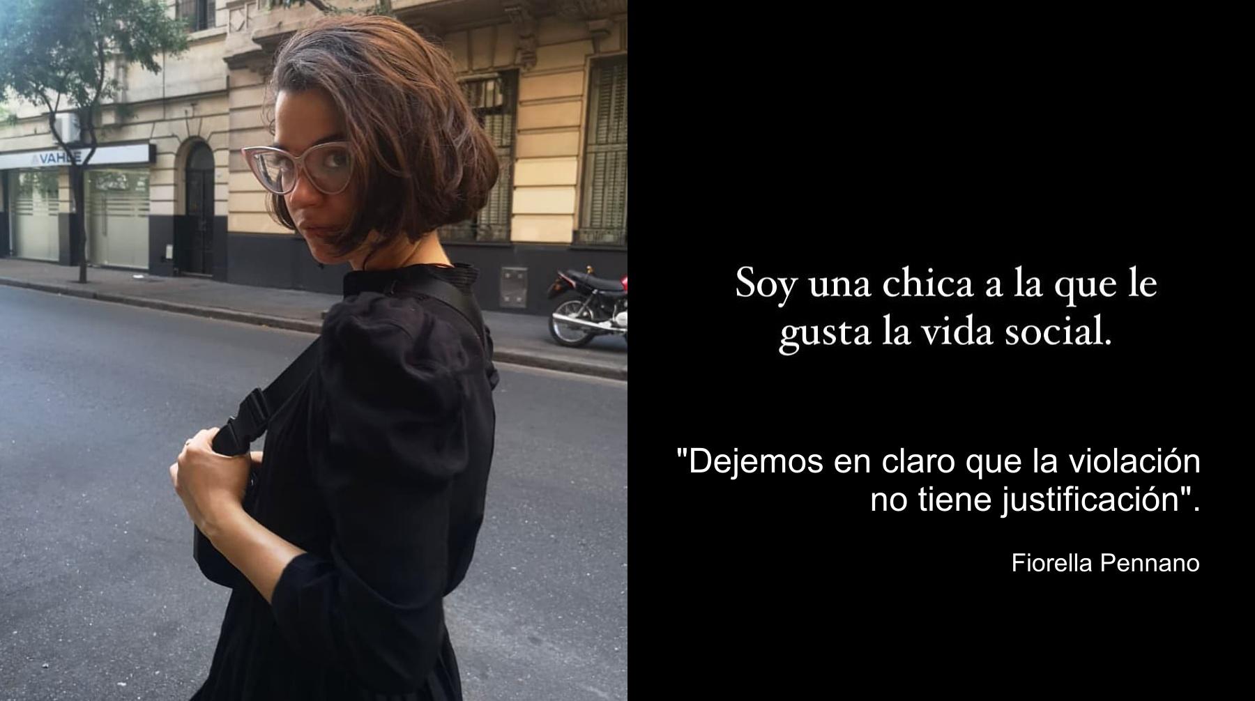 Fiorella Pennano está entre las actrices que se pronunciaron contra los que culpan a la mujer en casos de violación. Foto: Fiorella Pennano en Instagram.