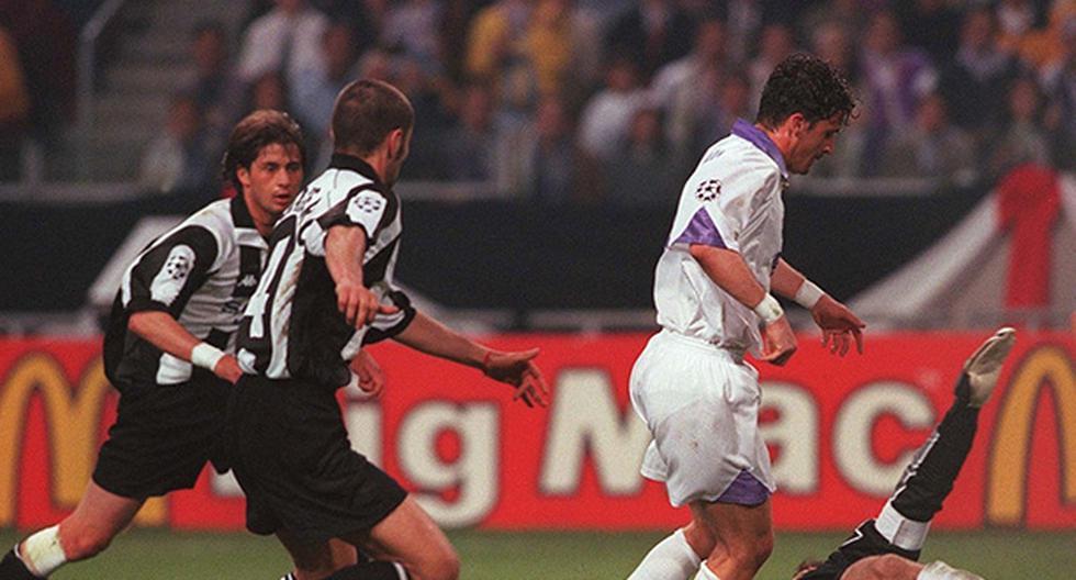 Real Madrid vs Juventus y su recordada final de Champions League de 1998 (Foto: Getty Images)