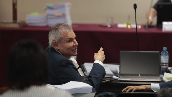 Luis Castañeda Lossio escuchó la versión de la fiscalía sobre aportes de OAS y Odebrecht. (Foto: Hugo Pérez | GEC)