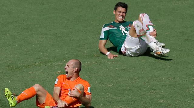 Holanda vs. México: el claro penal que no le cobraron a Robben - 4