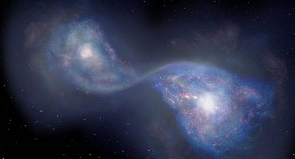 Los científicos afirman que el nuevo descubrimiento ayudará a entender el proceso de la evolución de la galaxias. (Foto: NAOJ / ALMA)