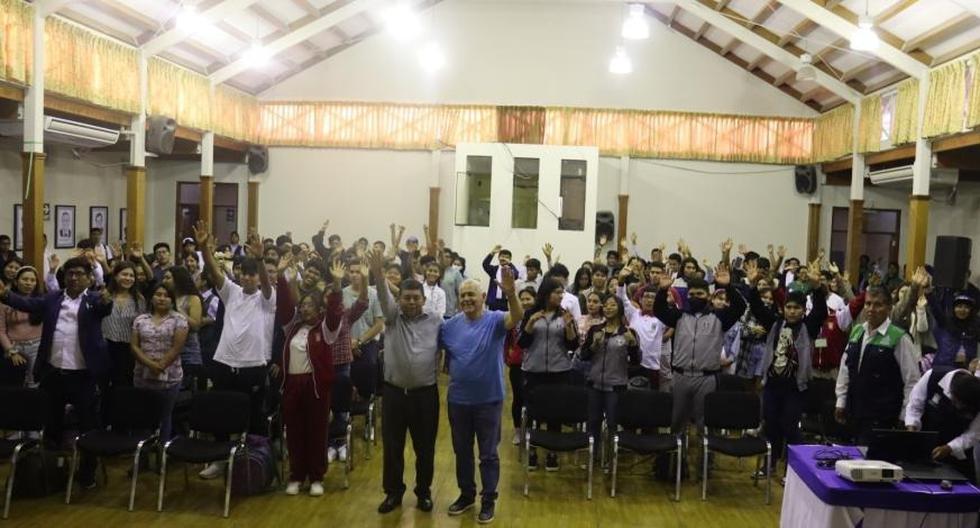 Reunión del  “I ENCUENTRO DE JÓVENES DE MOQUEGUA” (Foto: Municipalidad Provincial Mariscal Nieto).