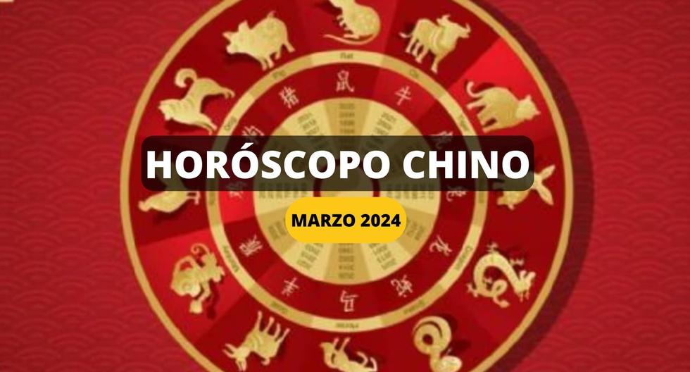 Horóscopo chino de marzo 2024