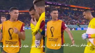 Capitán Cristiano Ronaldo: la arenga a Diogo Costa por error que pudo salir caro a Portugal | VIDEO