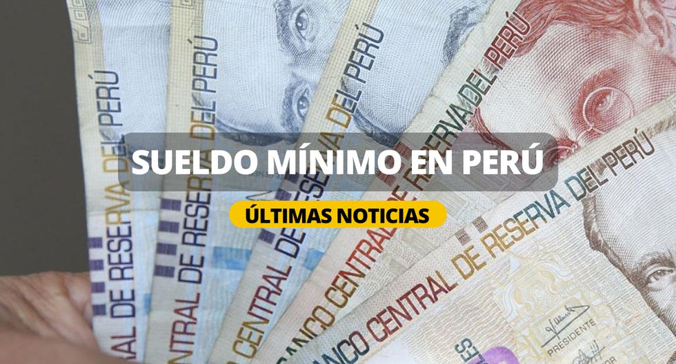 Sueldo mínimo en Perú: Últimas noticias del aumento anunciado por la presidenta Dina Boluarte | Foto: Diseño EC