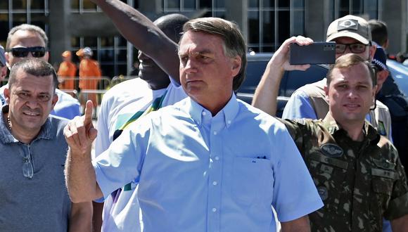 Imagen de archivo | La policía de Brasil registró la casa del expresidente Jair Bolsonaro el 3 de mayo de 2023, como parte de una investigación sobre las denuncias de falsificación de certificados de vacunación contra el COVID-19. (Foto por EVARISTO SA / AFP)