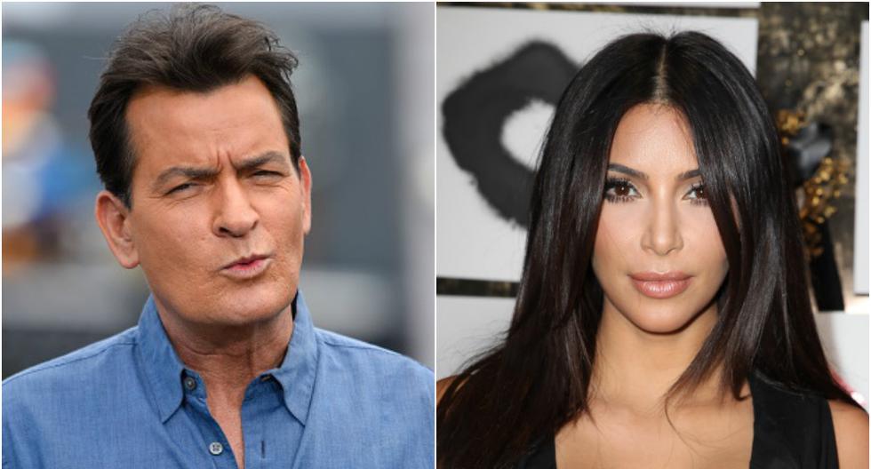 Charlie Sheen arremetió contra Kim Kardashian y luego le pidió disculpas en Twitter. (Foto: Getty Images)