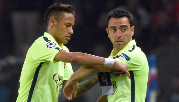 Xavi a Neymar: "Tiene que reflexionar sobre cómo debe actuar"