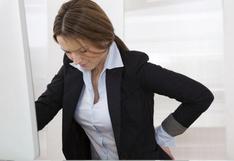 ¿Sufres de dolor de espalda? 5 enfermedades que pueden ser la causa