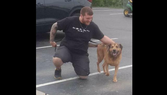 Usuarios de Facebook no pudieron evitar conmoverse tras conocer la historia del can. (Foto: Facebook/Humane Society of Preble County)