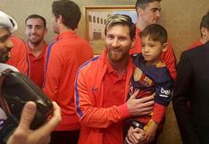 La guerra golpeó al niño afgano que conoció a Lionel Messi en el 2016
