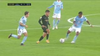 Barcelona vs. Celta de Vigo: Coutinho y un lujo en el duelo contra Renato Tapia [VIDEO]