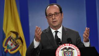 Hollande critica a Trump por cuestionar el cambio climático