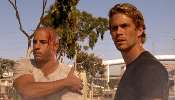 Fast X, la penúltima película de la saga, se estrena en cines el 19 de mayo. En la foto, Vin Diesel y Paul Walker en The Fast and the Furious de 2001.