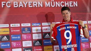 Robert Lewandowski fue presentado en Bayern Múnich