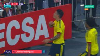 Perú vs. Colombia: James silenció el Nacional con este gol