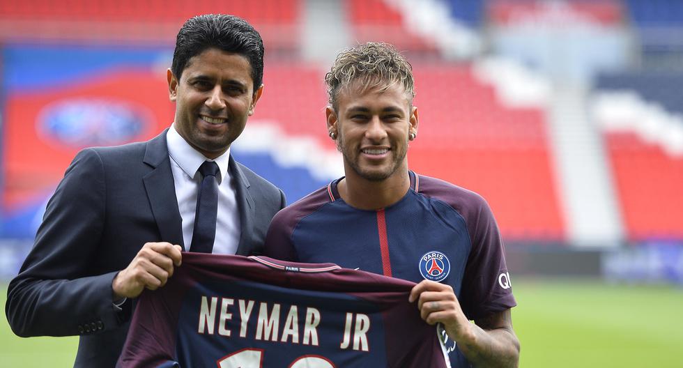 Presidente del PSG aseguró que el brasileño Neymar continuará en conjunto francés. (Foto: Getty Images)
