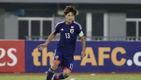 Takumi Minamino, delantero de Japón, puso el 1-0 frente a Uruguay antes de los 10 minutos. Mira aquí el gol . (Foto: AFP)