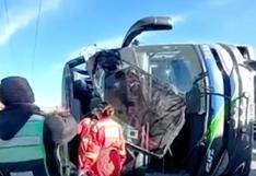 Tragedia en La Oroya: choque entre bus y tren deja 4 muertos y más de 40 heridos | VIDEO