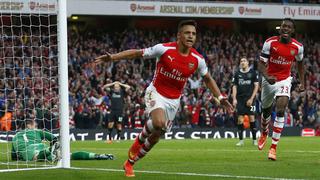 Arsenal goleó 3-0 al Burnley con doblete de Alexis Sánchez