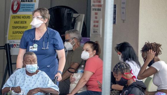 El récord diario anterior estaba en los 19.334 casos anunciados el 7 de enero de 2021, el peor mes de toda la pandemia en Florida, que actualmente es el epicentro de la enfermedad en EE.UU. (Foto: EFE/Cristóbal Herrera/Archivo).