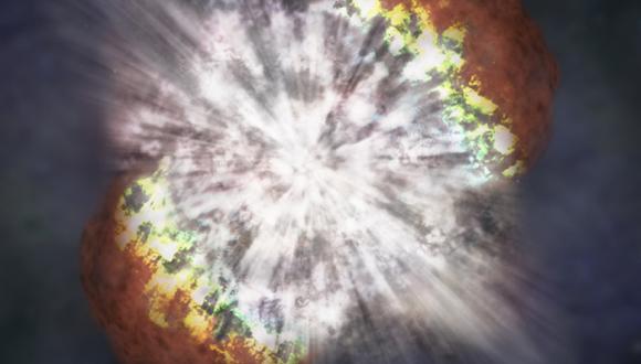 Ilustración de una explosión de supernova - NASA/CXC/M.WEISS