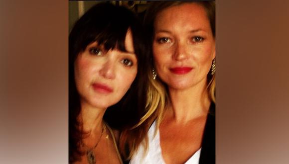 Annabelle Neilson y Kate Moss. (Foto: Instagram)