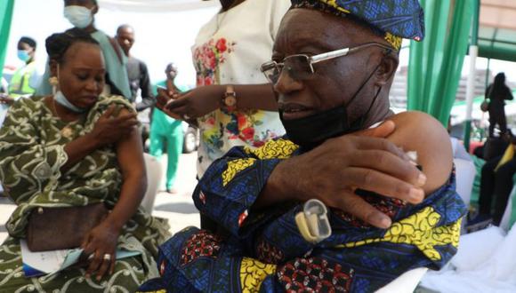 Nigeria lanzó el mes pasado una campaña de vacunación masiva para alentar a más personas a vacunarse. (Getty Images).
