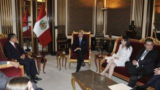 Presidente Humala se reunió con ministros de Ecuador en Palacio de Gobierno