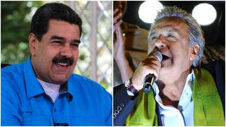 Maduro felicita a Lenín Moreno por "victoria heroica"