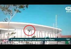Río 2016: preciso momento en que cámara aérea sobre parque olímpico