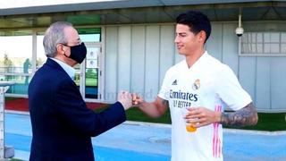Real Madrid: James Rodríguez motivado tras encuentro con Florentino Pérez | VIDEO    